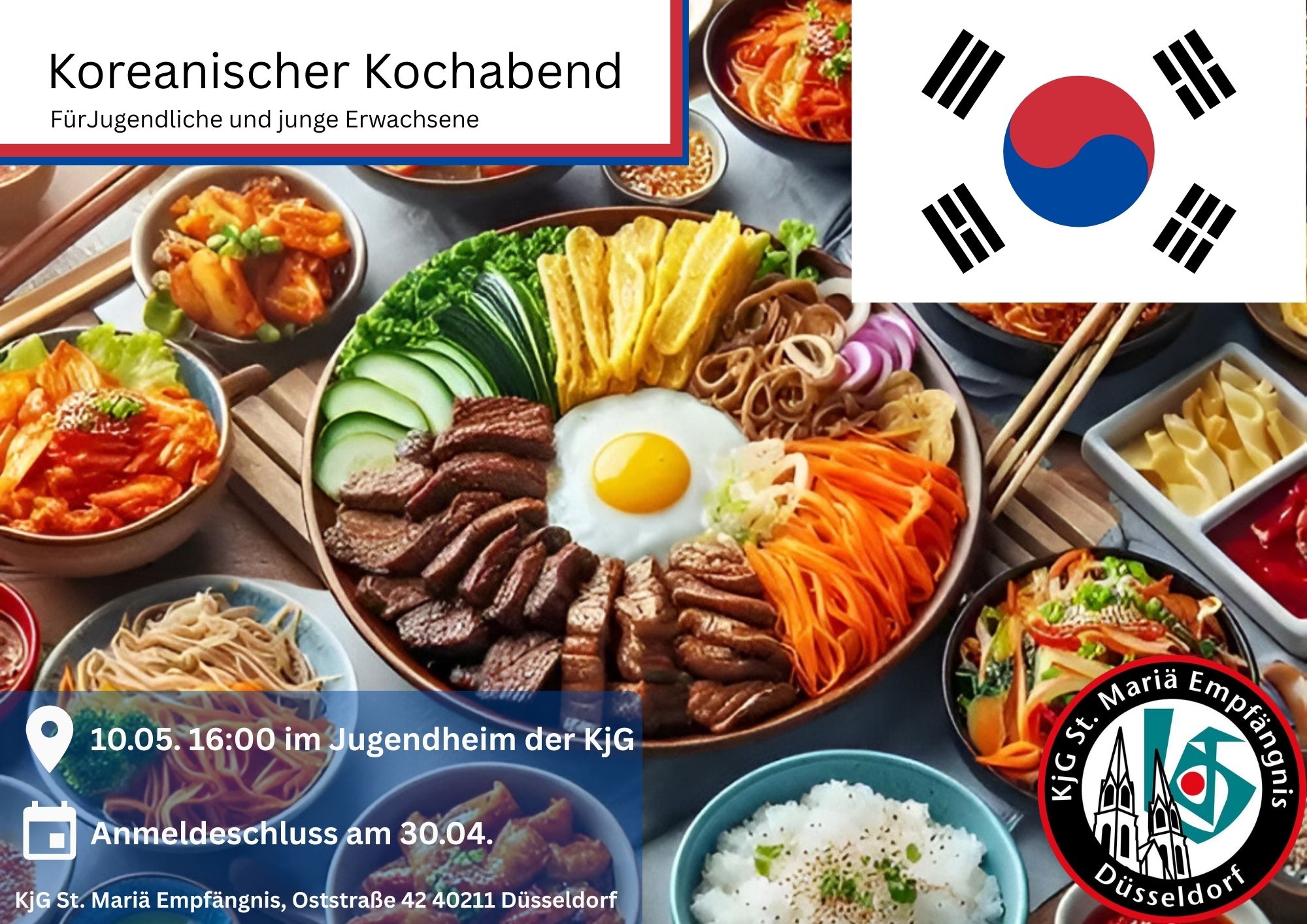 Koreanischer Kochabend der KJG am 10.05.2025 im Jugendheim...